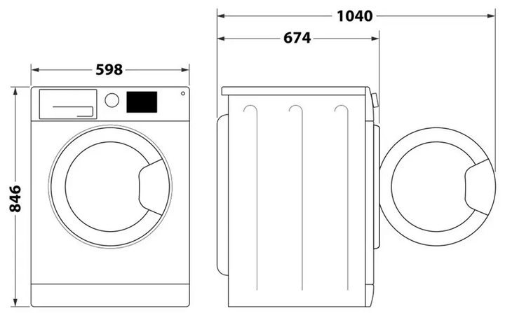 Сушильна машина WHIRLPOOL WP B9X WBS UA - изображение 3
