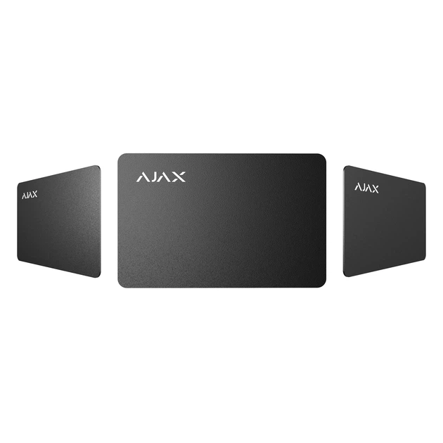 Бесконтактная карта Ajax Pass Black 100 шт. (23501.89.BL) - Фото 3 Бесконтактная карта Ajax Pass Black 100 шт. (23501.89.BL) - изображение 3