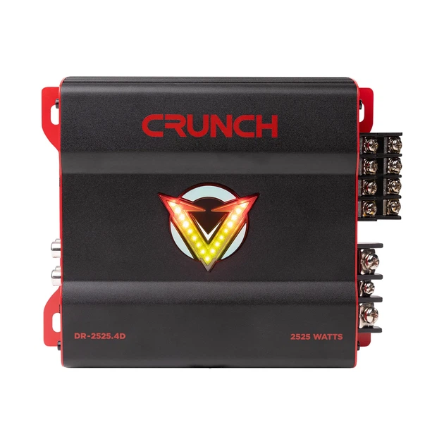 Підсилювач 4-канальний CRUNCH CAR DR-2525.4D - изображение 2
