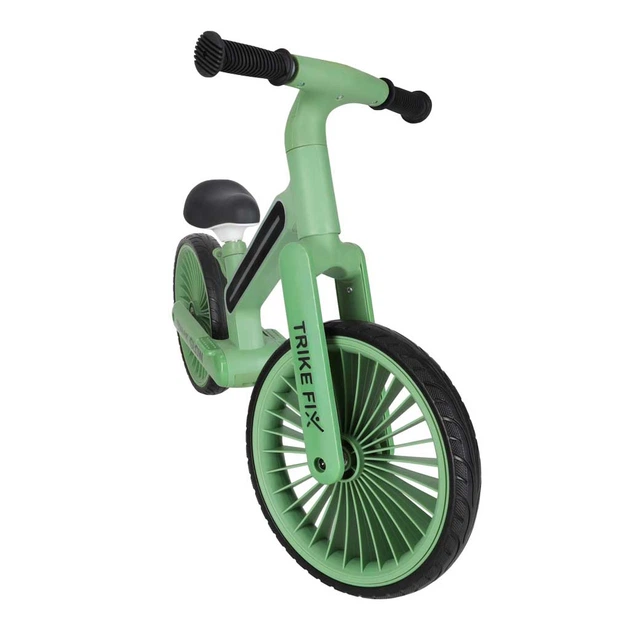 Rowerek biegowy KIK Trike Fix Glow LED Zielony (5903039770775) - obraz 5