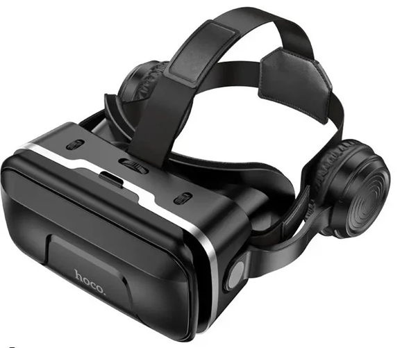 Очки виртуальной реальности HOCO Cool VR glasses DGA10 3D регулировка оптики Черный - Фото 5 Очки виртуальной реальности HOCO Cool VR glasses DGA10 3D регулировка оптики Черный - изображение 5