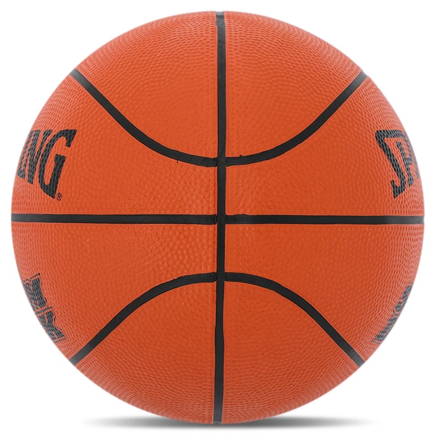 Мяч баскетбольный резиновый №5 зал улица SPALDING SLAM DUNK оранжевый 84584Z - изображение 3