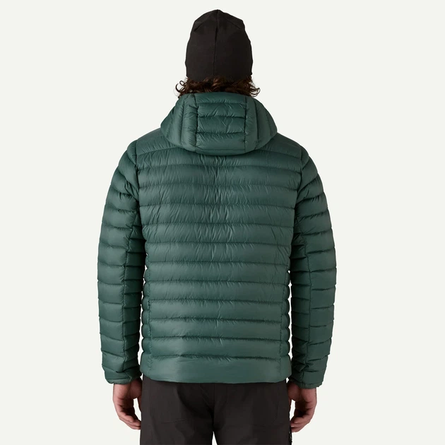 Чоловіча куртка Patagonia Down Sweater Hoody Cascade Green (M) 84702-CASG - зображення 7