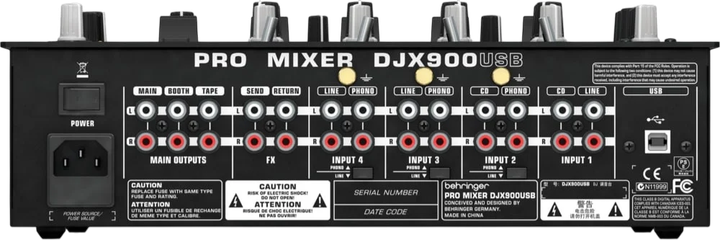 Mikser DJ-ski Behringer DJX900USB (4033653130462) - obraz 5