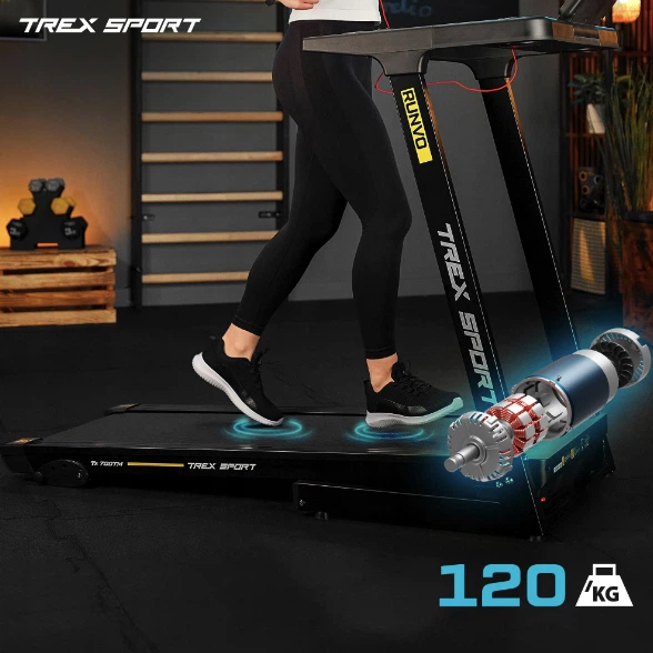 Електрична бігова доріжка Trex Sport TX-700TM RUNVO-Тренажер для Вдосконалених Тренувань - Фото 8 Електрична бігова доріжка Trex Sport TX-700TM RUNVO-Тренажер для Вдосконалених Тренувань - изображение 8