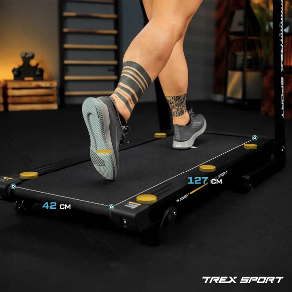 Електрична бігова доріжка Trex Sport TX-700TM RUNVO-Тренажер для Вдосконалених Тренувань - Фото 9 Електрична бігова доріжка Trex Sport TX-700TM RUNVO-Тренажер для Вдосконалених Тренувань - изображение 9