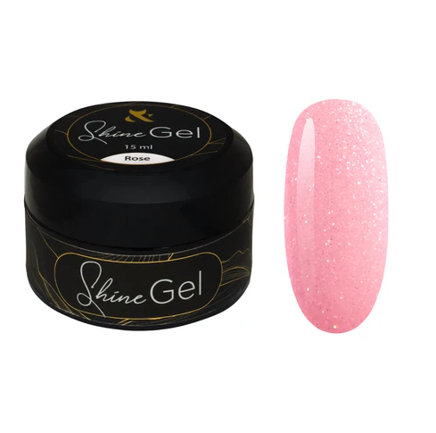 Гель для укрепления натуральных ногтей FOX Shine Gel Rose 15 мл (27162WB) - Фото 1 Гель для укрепления натуральных ногтей FOX Shine Gel Rose 15 мл (27162WB) - изображение 1