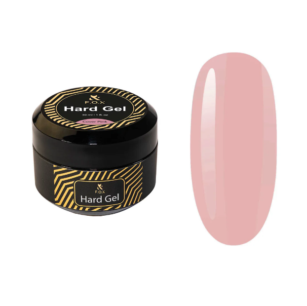 Гель для моделирования ногтей FOX Hard gel Cover Pink 30 мл (27184WB) - Фото 1 Гель для моделирования ногтей FOX Hard gel Cover Pink 30 мл (27184WB) - изображение 1