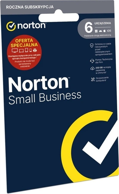 Monitor 32" iiyama ProLite XUB3297QSNP-B1 + Norton Small Business card 250G PL - obraz 2