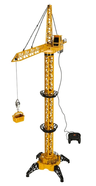 Будівельний кран Ikonka дистанційно керований (RC) з гаком 4 канали 128 см (KX9849) (5901779364605) - зображення 3