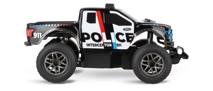 Автомобіль Carrera RC Ford F-150 Raptor Police 2.4 ГГц (9003150143048) - зображення 5