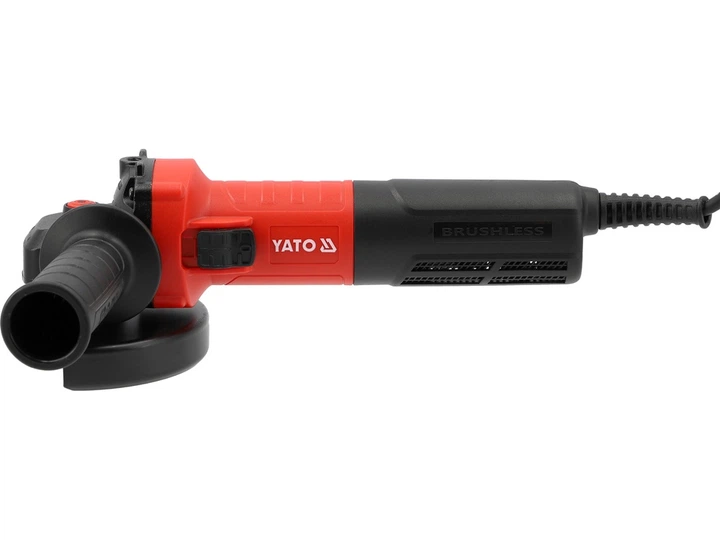 Кутова шліфувальна машина YATO 1050 Вт безщітковий двигун (YT-821014) (5906083126581) - зображення 2