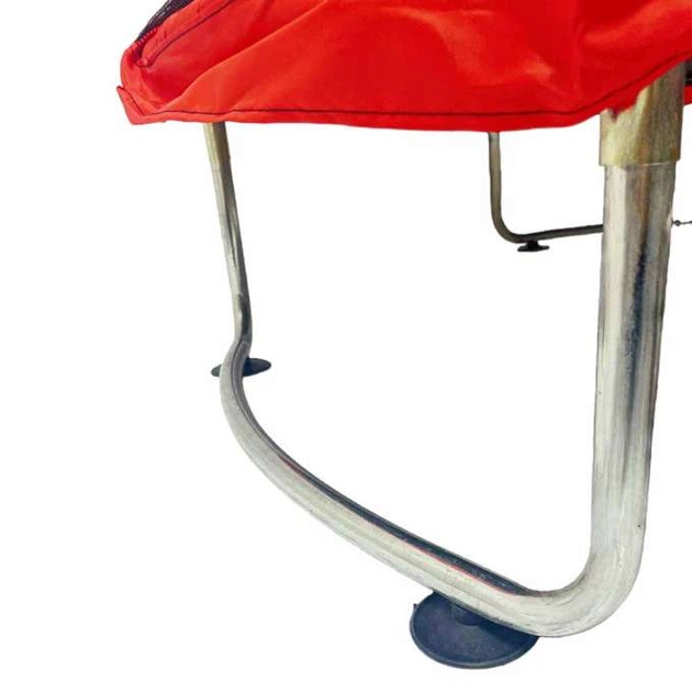 Садовий батут Kik 155 см для дітей з аксесуарами Червоний KX3262 (5903039763388) - зображення 6