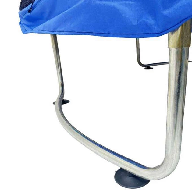 Садовий батут Kik 155 см для дітей з аксесуарами Синій KX3262_1 (5903039770171) - зображення 5