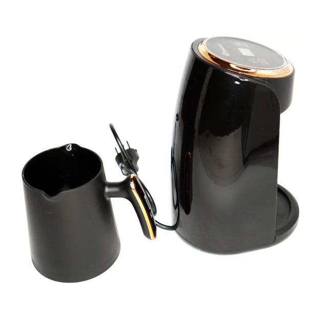 Кавоварка електрична Domotec R.116 300 мл 1800W Black (3_07983) - Фото 7 Кавоварка електрична Domotec R.116 300 мл 1800W Black (3_07983) - зображення 7