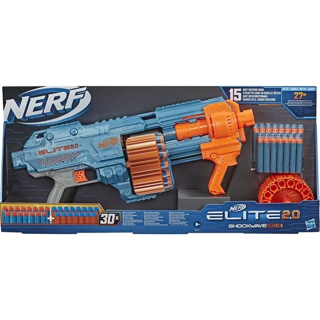 Бластер Hasbro Nerf Elite 2.0 Shockwave (E9527) - изображение 9