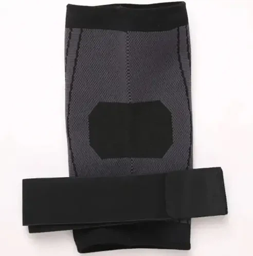 Бандаж для колінного суглоба No Brand Knee Support XXL Сіро-зелений (14980-hbr) - Фото 8 Бандаж для колінного суглоба No Brand Knee Support XXL Сіро-зелений (14980-hbr) - изображение 8