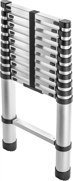 Drabina aluminiowa teleskopowa Kadax Zalavar 3.2 m 11 szczebli K10539 (5906638301845) - obraz 3