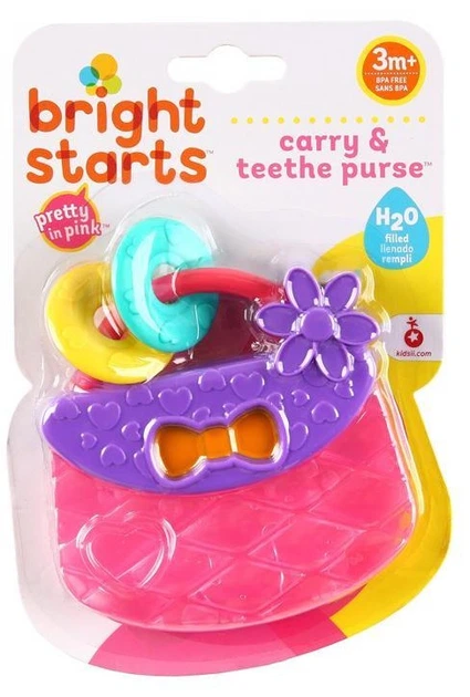Gryzak Baby Einstein Carry and Teethe Wodny chłodzący (74451090637) - obraz 1