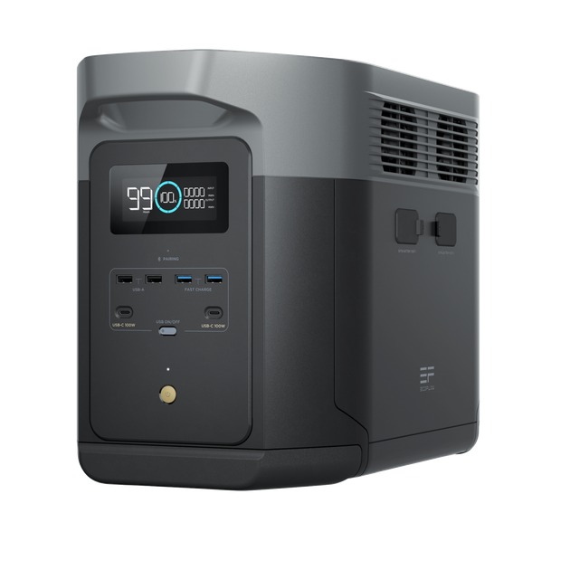 Зарядна станція EcoFlow DELTA 2 MAX (EU) 2048 Wh / 2400W – електростанція екофло для дому та квартири - зображення 4