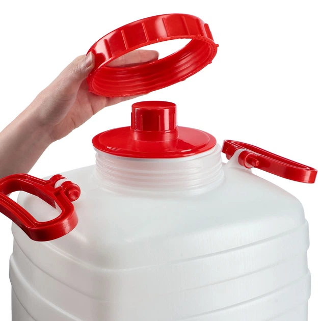 Plastikowa beczka z kranikiem Kadax Asele na wodę 25 L (K4224) (5903699432631) - obraz 3
