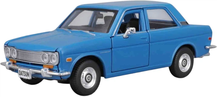 Металева модель автомобіля Maisto Datsun 510 1971 1:24 Синій MST31518BU (090159070306) - зображення 2