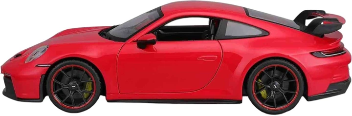 Металева модель автомобіля Maisto Porsche 911 GT3 2022 1:18 Червоний MST36458RD (090159067993) - зображення 5