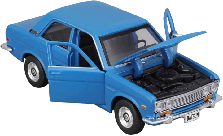 Металева модель автомобіля Maisto Datsun 510 1971 1:24 Синій MST31518BU (090159070306) - зображення 3