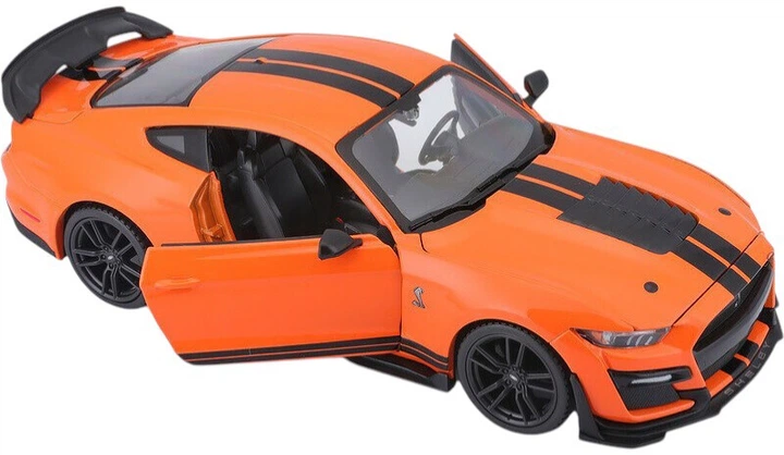 Металева модель автомобіля Maisto Ford Mustang Shelby GT500 2020 Помаранчевий MST31532OG (090159315322) - зображення 2
