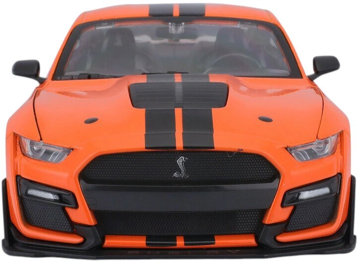Металева модель автомобіля Maisto Ford Mustang Shelby GT500 2020 Помаранчевий MST31532OG (090159315322) - зображення 4