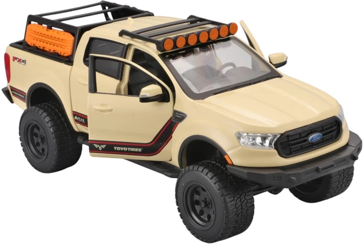 Metalowy model samochodu Ford Ranger 2019 1:27 Beżowy MST32540 (090159325406) - obraz 3