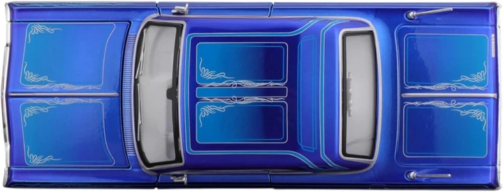 Металева модель автомобіля Chevrolet Impala SS Lowrider 1964 1:26 Синій MST32547 (090159325475) - зображення 5