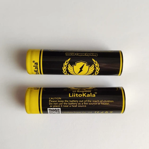 Аккумуляторы 2 шт LiiitoKala Lii-King 4000mAh 18650 - Фото 6 Аккумуляторы 2 шт LiiitoKala Lii-King 4000mAh 18650 - изображение 6