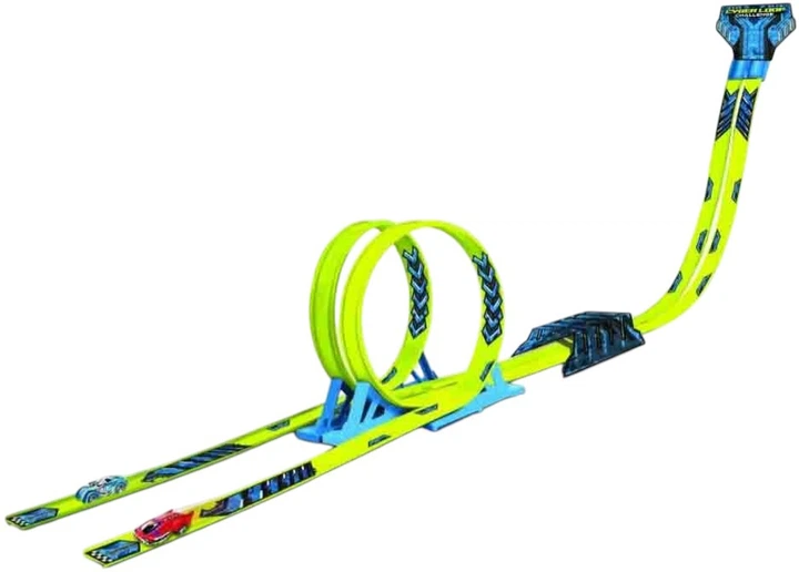 Tor samochodowy Maisto Fresh Metal Dual Cyber Loop Challenge z pętlami i bramą 1:64 MST12459 (090159124597) - obraz 2