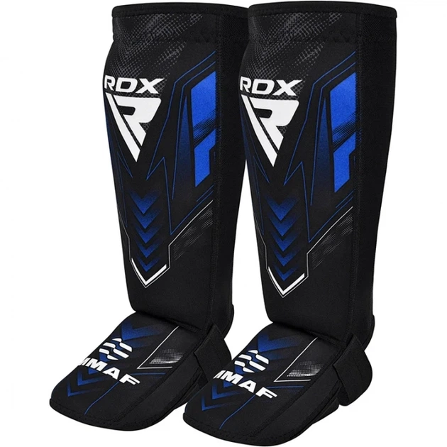 Захист Для Ніг RDX IMMAF Approved Neoprene Shin Instep Guards Чорно-Синій M (SGN-IMF-1U-M) - Фото 1 Захист Для Ніг RDX IMMAF Approved Neoprene Shin Instep Guards Чорно-Синій M (SGN-IMF-1U-M) - изображение 1