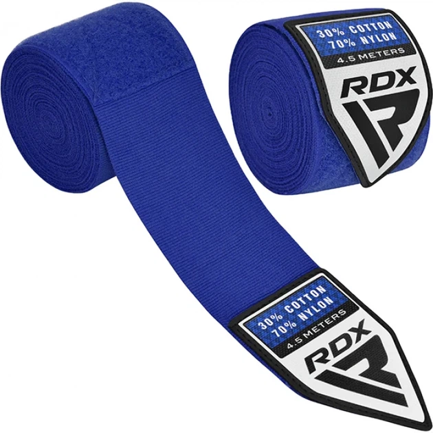 Бинти RDX RB New Professional Boxing Hand Wraps Синій MISC (HWC-U+) - зображення 3