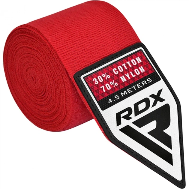 Бинти RDX RB New Professional Boxing Hand Wraps Червоний MISC (HWC-R+) - Фото 2 Бинти RDX RB New Professional Boxing Hand Wraps Червоний MISC (HWC-R+) - зображення 2