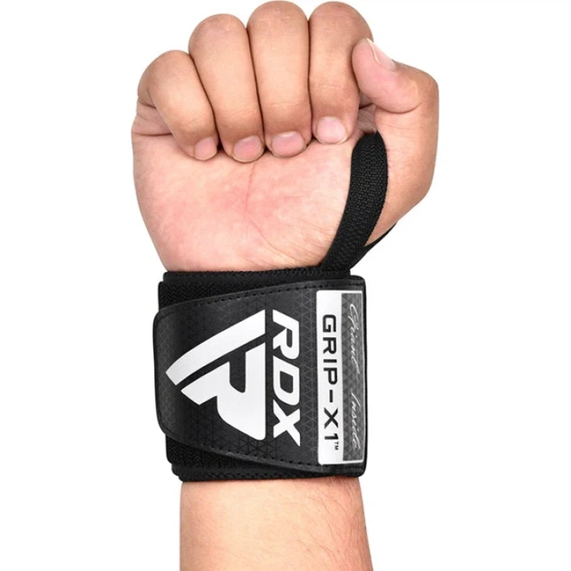 Бинти RDX WR11 Gym Wrist Wrap Чорний MISC (WAH-WR11BG) - изображение 4