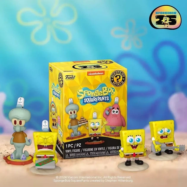Фигурка-сюрприз Funko POP! Mystery Minis Губка Боб (76102) - изображение 3