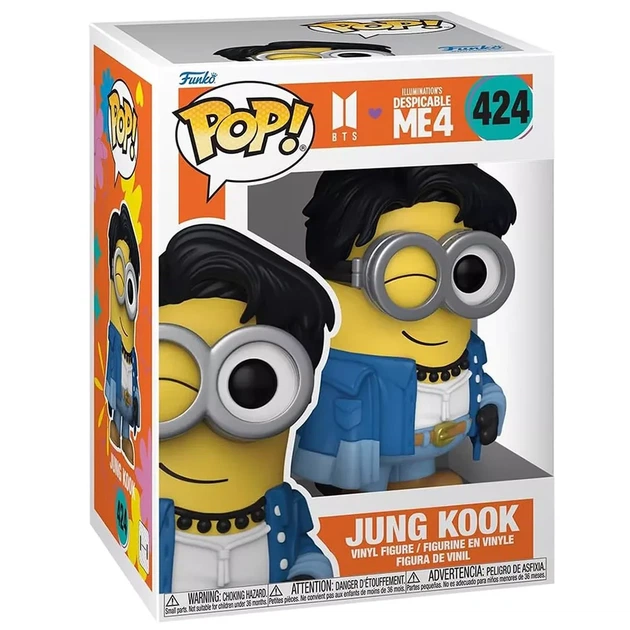 Фигурка Funko POP! Minions x BTS Чонгук (85966) - Фото 1 Фигурка Funko POP! Minions x BTS Чонгук (85966) - изображение 1