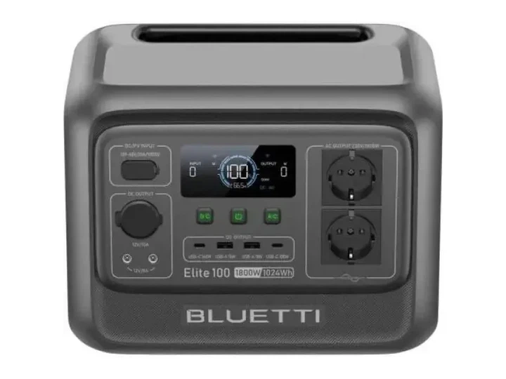 Зарядна станція Bluetti Elite 100 V2 (P-EL100V2-EU-GB-BL-010) Bio-based plastic - зображення 2
