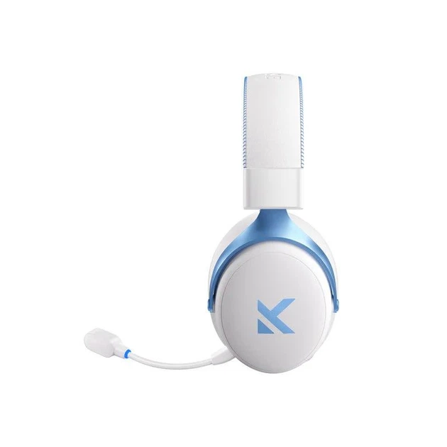 Навушники бездротові MCHOSE V9 Pro White-Blue - зображення 3