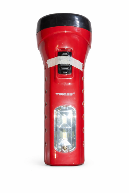 Ліхтарик tiross ts1129 ручний акумуляторний 500mah 4led+2smd кемпінговий - Фото 1 Ліхтарик tiross ts1129 ручний акумуляторний 500mah 4led+2smd кемпінговий - зображення 1