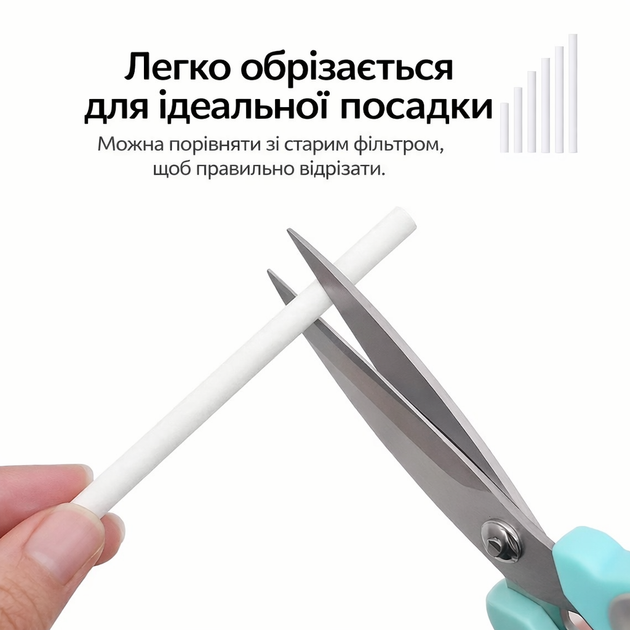 Фільтр для зволожувача повітря 5шт. (Змінні стержні для зволожувача повітря) - зображення 5