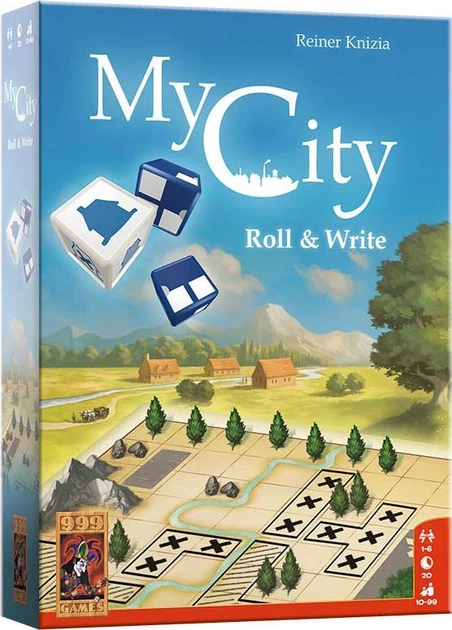 Gra planszowa 999 Games My City Roll and Write (8720289474539) - Zdjęcie 1 Gra planszowa 999 Games My City Roll and Write (8720289474539) - obraz 1