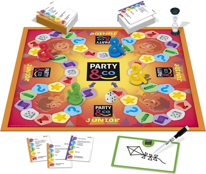 Настільна гра Jumbo Party and Co Junior (8710126003046) - зображення 3