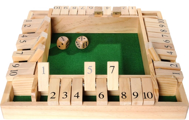 Настільна гра Quint Shut the Box (8716096011753) - зображення 5