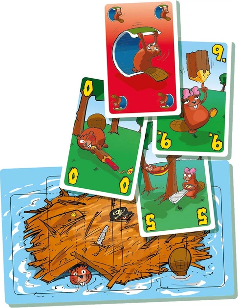 Настільна гра 999 Games Beaver Clan (8719214425586) - зображення 3