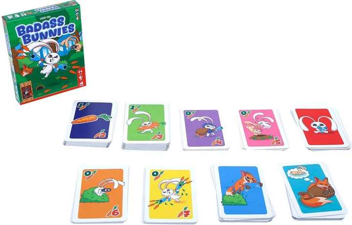 Настільна гра 999 Games Badass Bunnies (8721184283325) - зображення 2