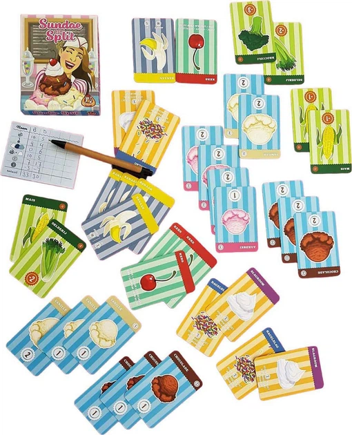 Gra planszowa White Goblin Games Sundae Split (edycja niemiecka) (8718026302696) - obraz 2
